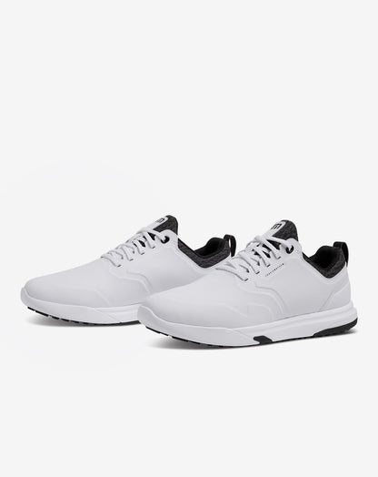 The Daily Pro Plus Golf Shoe White/Black | Travis Mathew Great Value