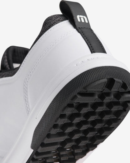 The Daily Pro Plus Golf Shoe White/Black | Travis Mathew Great Value