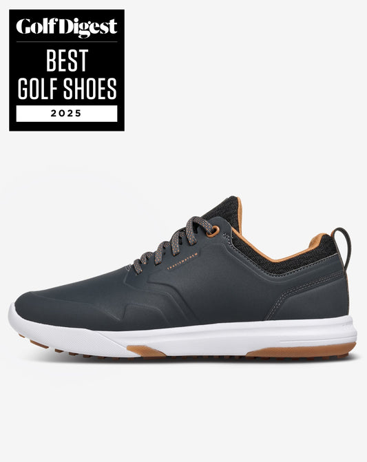 The Daily Pro Plus Golf Shoe Ebony/Almond | Travis Mathew Premium