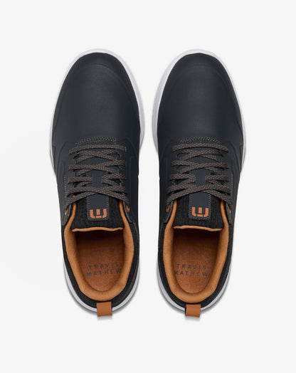 The Daily Pro Plus Golf Shoe Ebony/Almond | Travis Mathew Premium