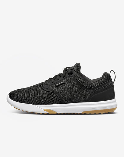 The Daily Pro Hybrid Shoe Black/Heather Black | Travis Mathew Great Value