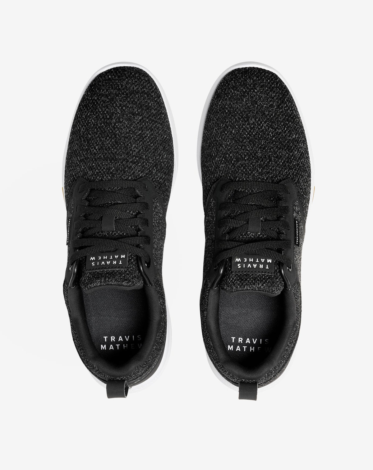 The Daily Pro Hybrid Shoe Black/Heather Black | Travis Mathew Great Value
