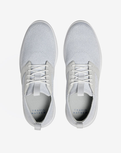 The Modern One Shoe Heather White | Travis Mathew Premium
