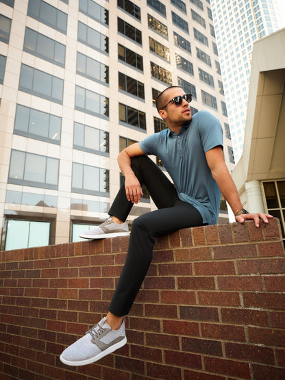 The Modern One Shoe Heather Sleet/Quiet Shade | Travis Mathew Everyday