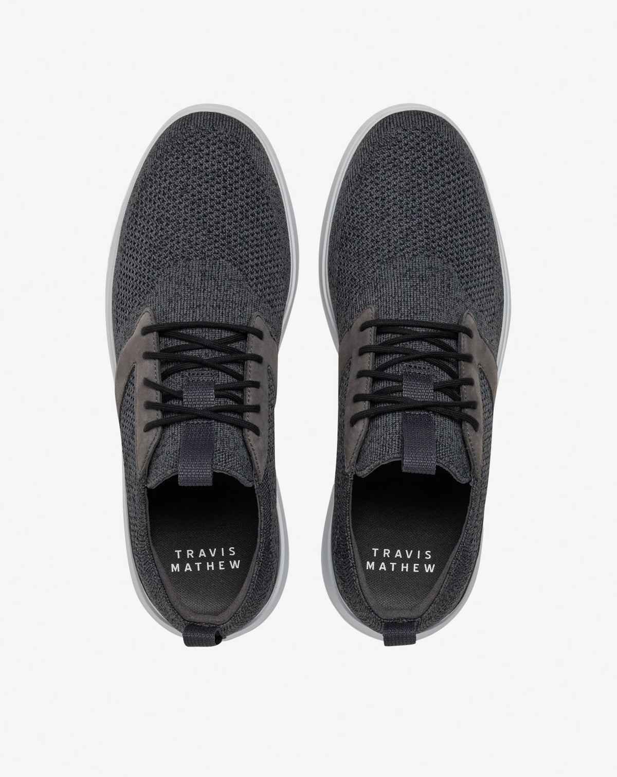 The Modern One Shoe Heather Grey Pinstripe | Travis Mathew Top Pick