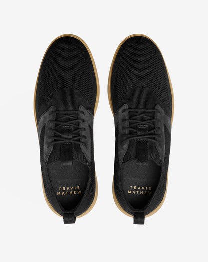 The Modern One Shoe Black/Gum | Travis Mathew Great Value