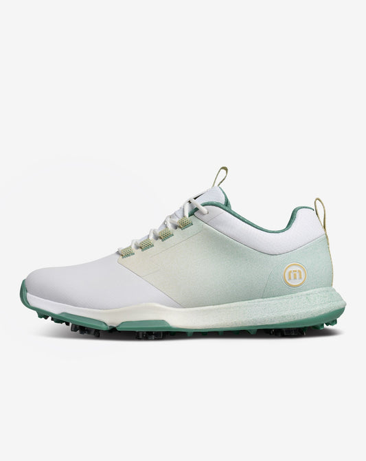The Ringer 2 Golf Shoe White/Green | Travis Mathew Essential