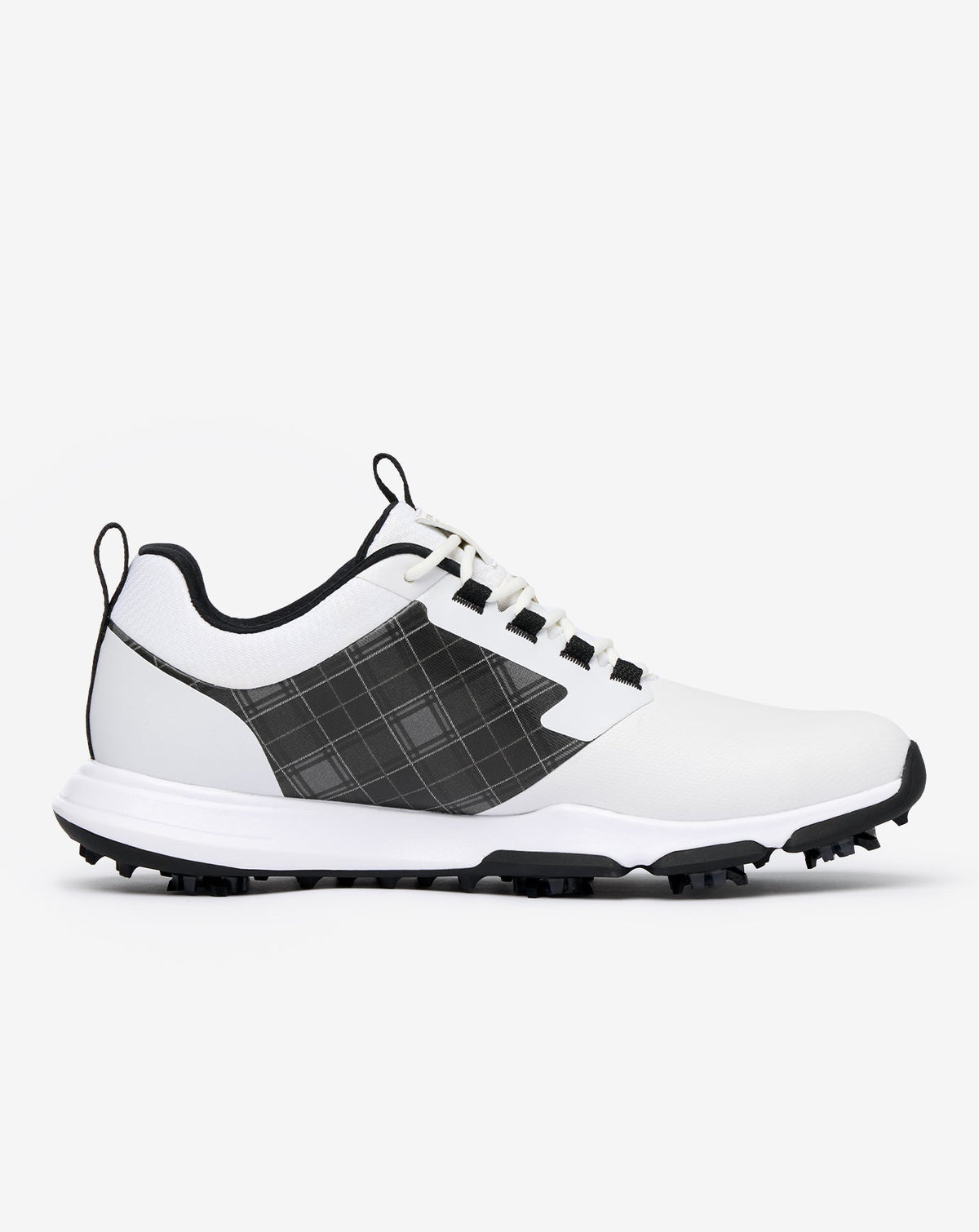 The Ringer 2 Tartan Golf Shoe White | Travis Mathew New