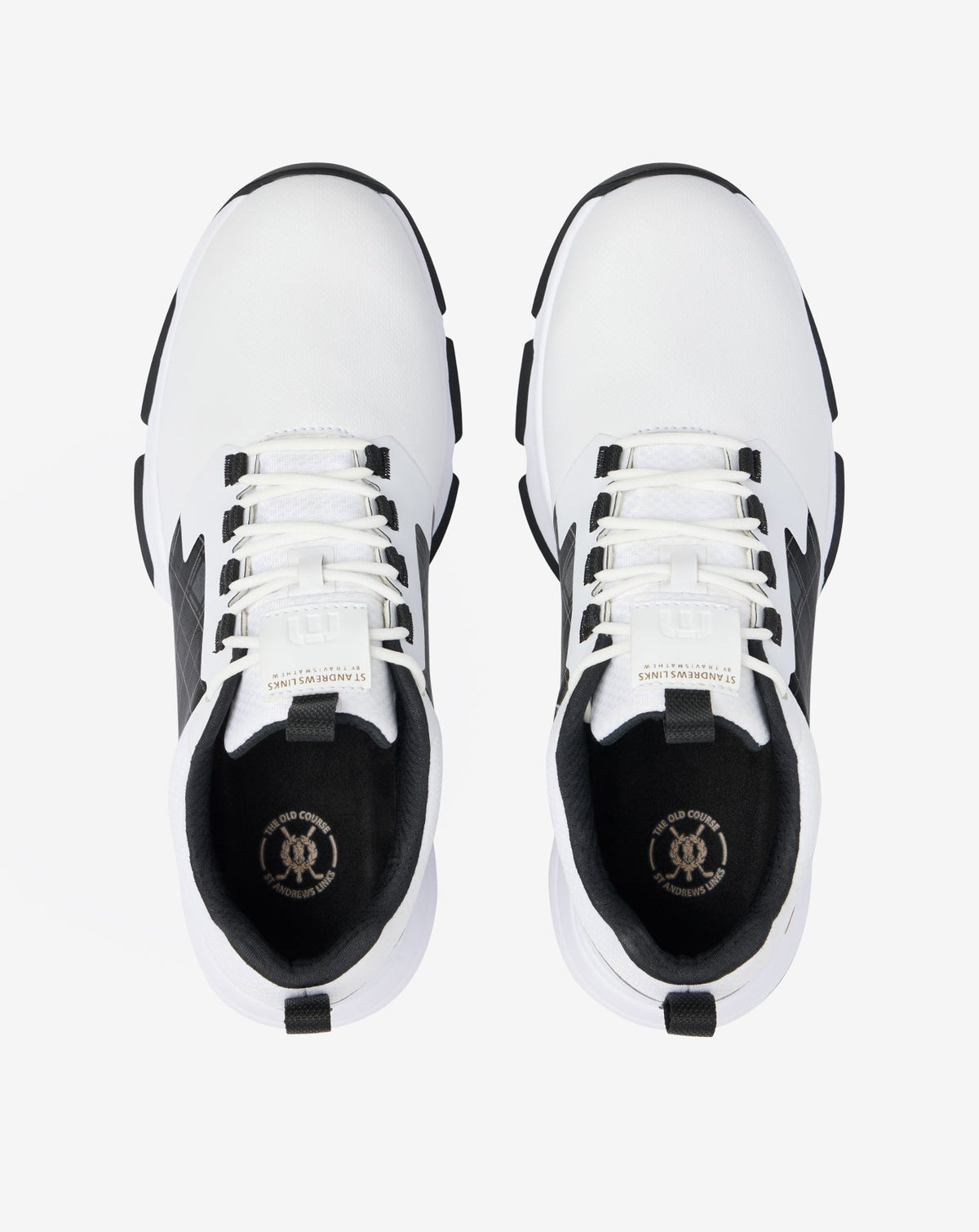 The Ringer 2 Tartan Golf Shoe White | Travis Mathew New