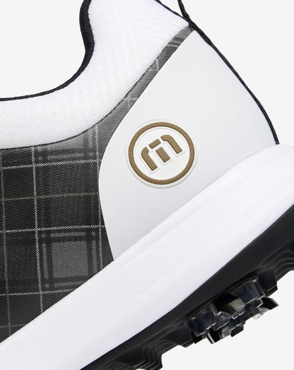 The Ringer 2 Tartan Golf Shoe White | Travis Mathew New