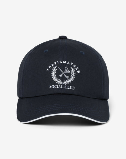 Twisted Ivy Adjustable Hat Navy Blazer | Travis Mathew Trending
