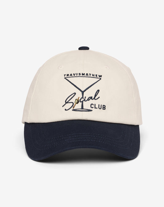 Socal Social Adjustable Hat Sandshell | Travis Mathew Great Value