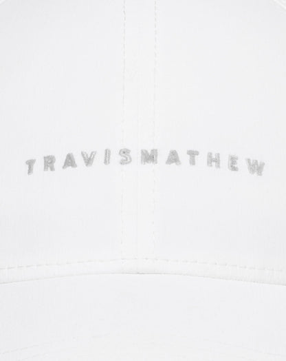 Moonshadow Adjustable Hat White | Travis Mathew Featured