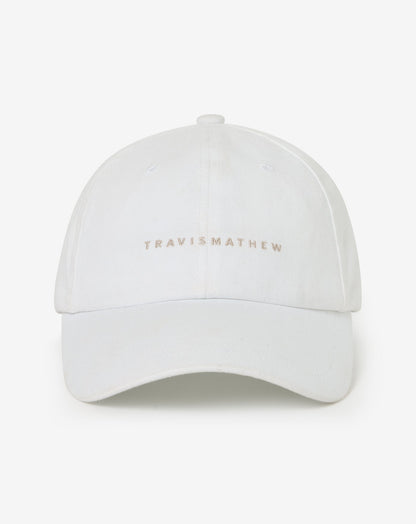 The Dad Hat White | Travis Mathew Classic