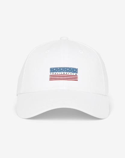 Summer Air Hat White Multi | Travis Mathew Top Pick