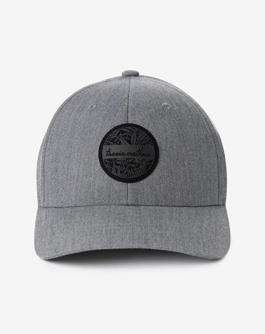 Raymie Flexfit Hat Heather Black | Travis Mathew Latest