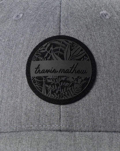 Raymie Flexfit Hat Heather Black | Travis Mathew Latest