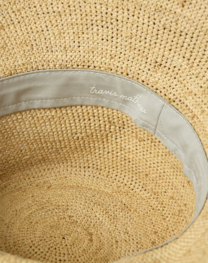 Kepler Raffia Hat Natural | Travis Mathew Top Pick