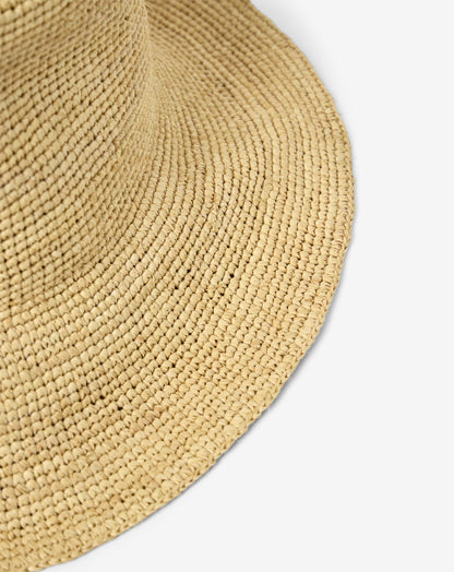 Kepler Raffia Hat Natural | Travis Mathew Top Pick