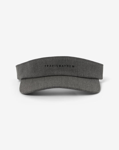 Timberline Visor Heather Black | Travis Mathew Sale
