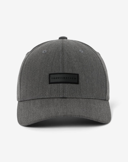 Limitless Hat Heather Black | Travis Mathew Signature