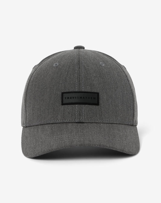 Limitless Hat Heather Black | Travis Mathew Signature