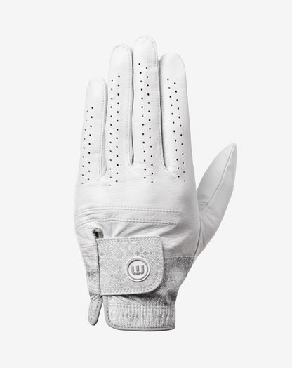 Headliner Golf Glove White Acropolis | Travis Mathew Quality