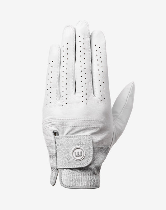 Headliner Golf Glove White Acropolis | Travis Mathew Quality