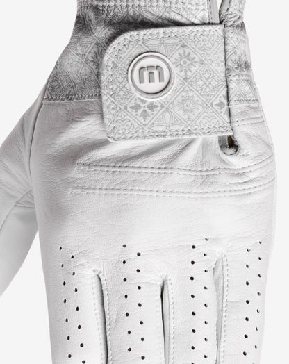 Headliner Golf Glove White Acropolis | Travis Mathew Quality