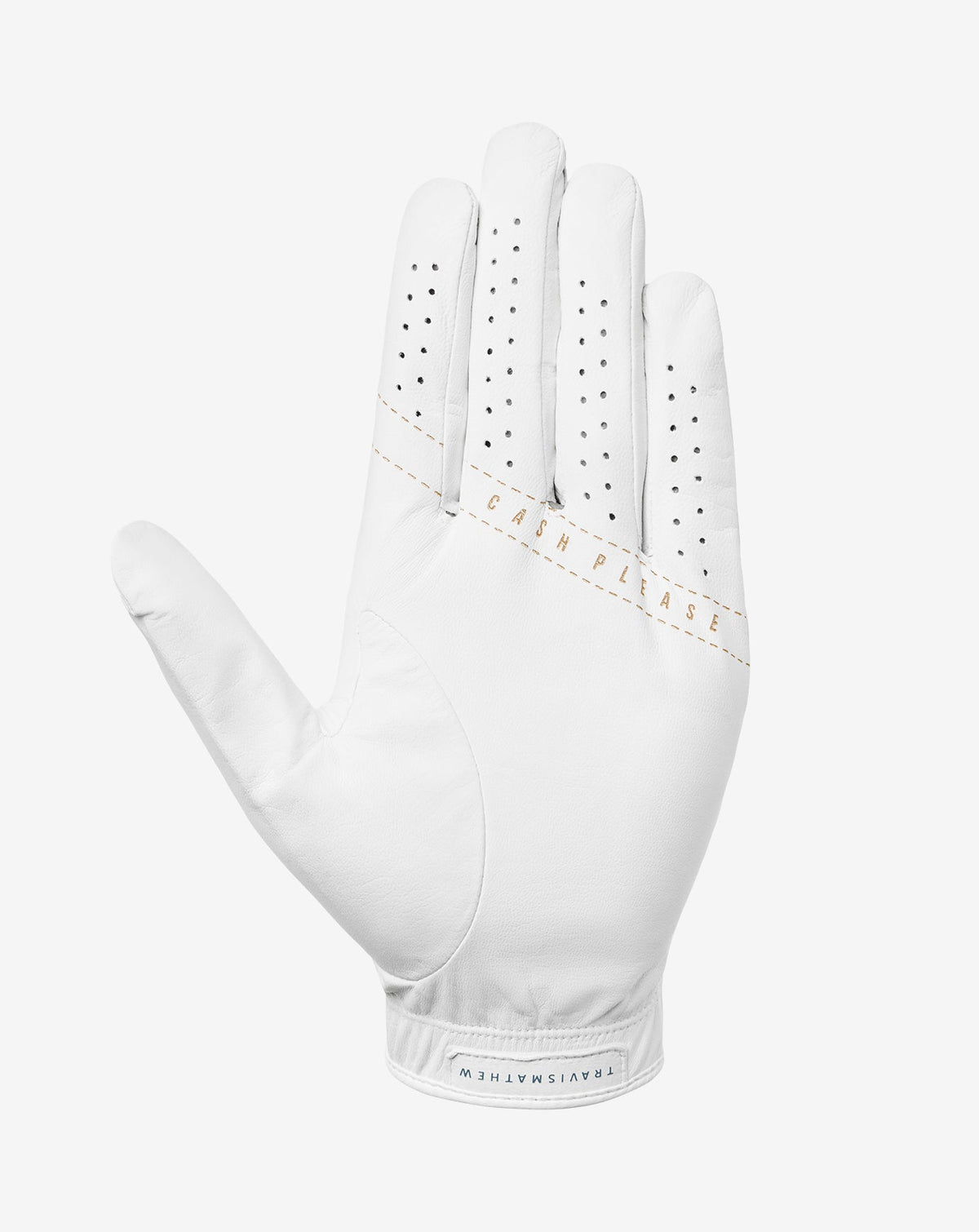 Play Caller Golf Glove White | Travis Mathew Signature