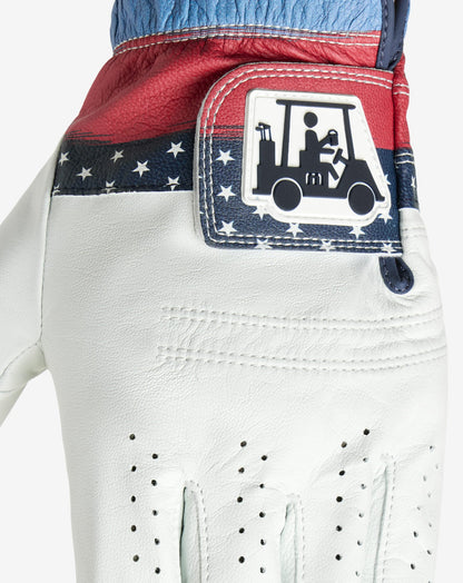 Freedom Feast Golf Glove White | Travis Mathew Value