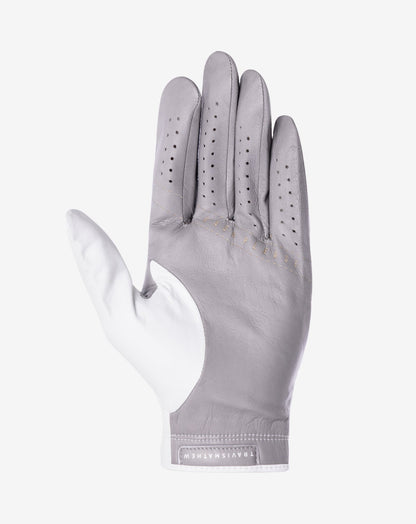 Between The Lines 2.0 Golf Glove White | Travis Mathew Essential