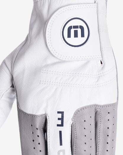 Between The Lines 2.0 Golf Glove White | Travis Mathew Essential