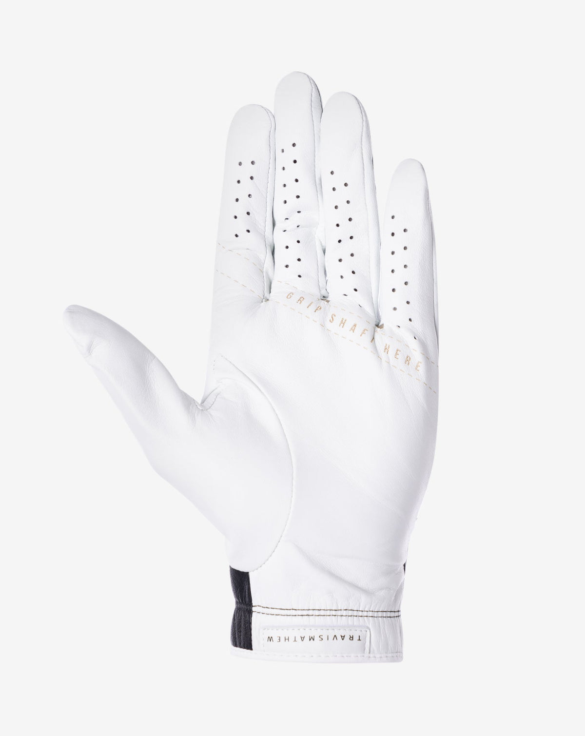 Premier 2.0 Golf Glove White/Black | Travis Mathew Top Pick