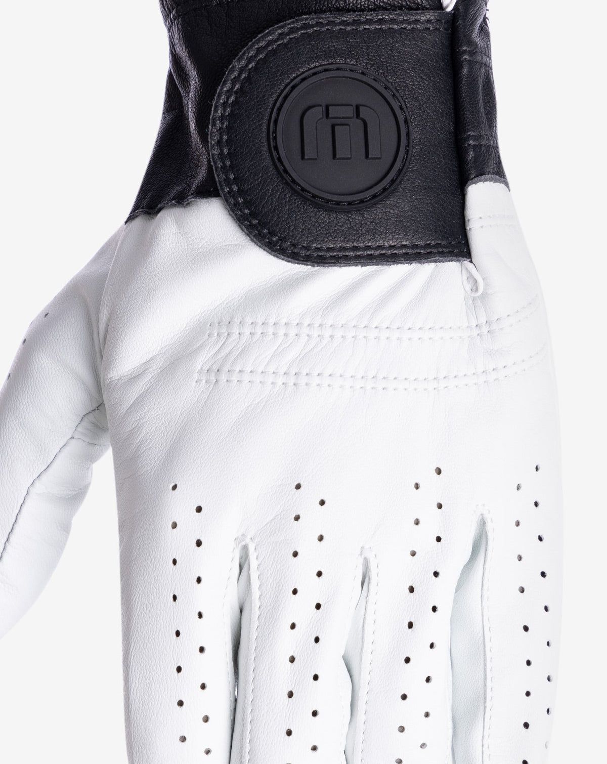 Premier 2.0 Golf Glove White/Black | Travis Mathew Top Pick