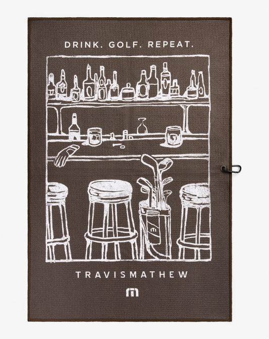 Tasting Room Golf Towel  | Travis Mathew Top Pick