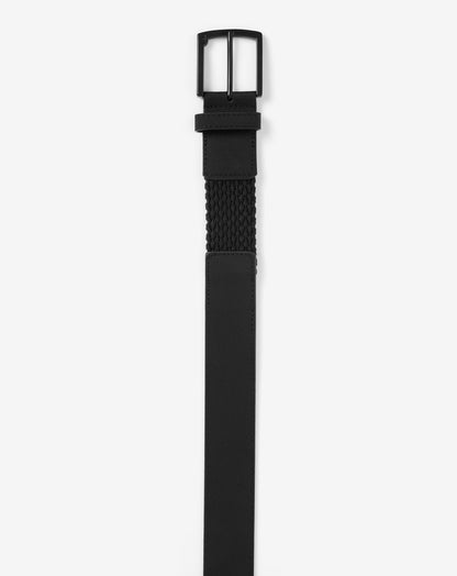 Wanderlust Stretch Woven Belt Black | Travis Mathew Exclusive