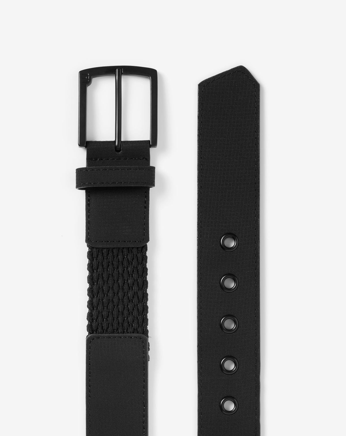 Wanderlust Stretch Woven Belt Black | Travis Mathew Exclusive