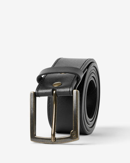 Elusive Leather Belt Black | Travis Mathew Latest