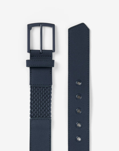Wanderlust Stretch Woven Belt Mood Indigo | Travis Mathew Quality