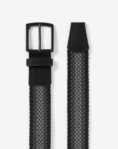 In The Clear Stretch Woven Belt Black | Travis Mathew Recommended