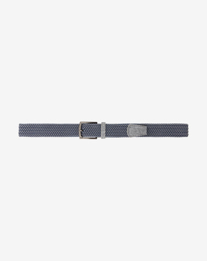 Cheers 2.0 Stretch Woven Belt Dark Blue/Dark Grey | Travis Mathew Everyday
