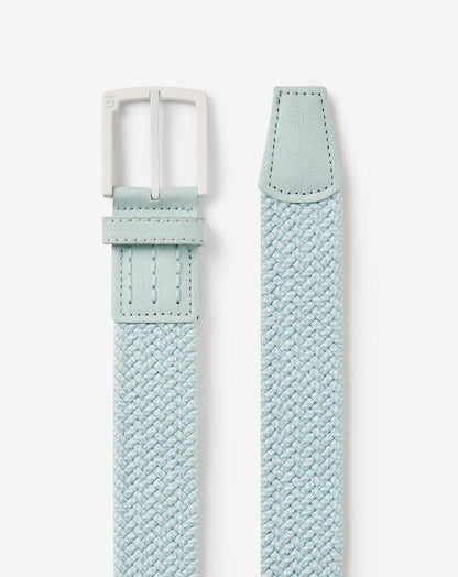 Distant Sand Stretch Woven Belt Eggshell Blue | Travis Mathew Classic