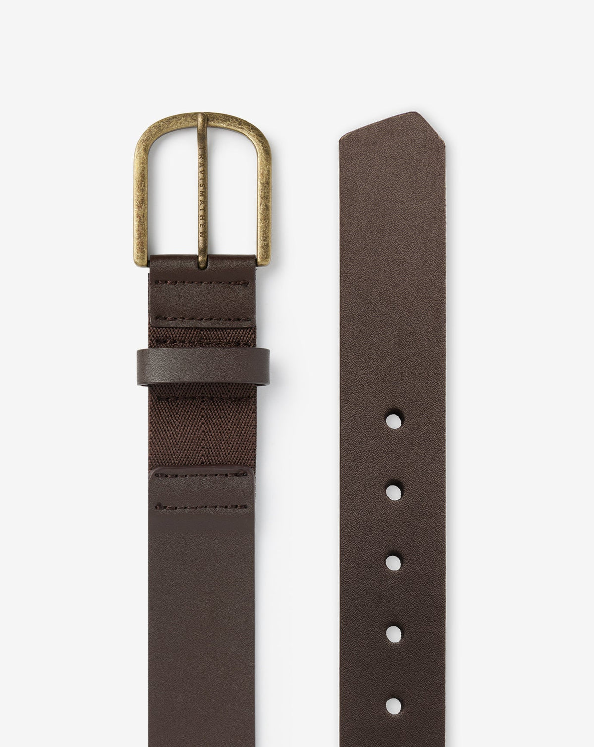 Jinx 2.0 Leather Belt Dark Brown | Travis Mathew Trending