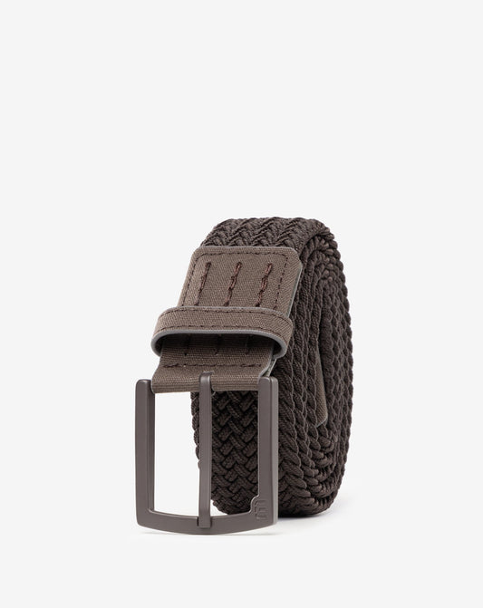Banks Closed 2.0 Stretch Woven Belt Coffee | Travis Mathew Great Value
