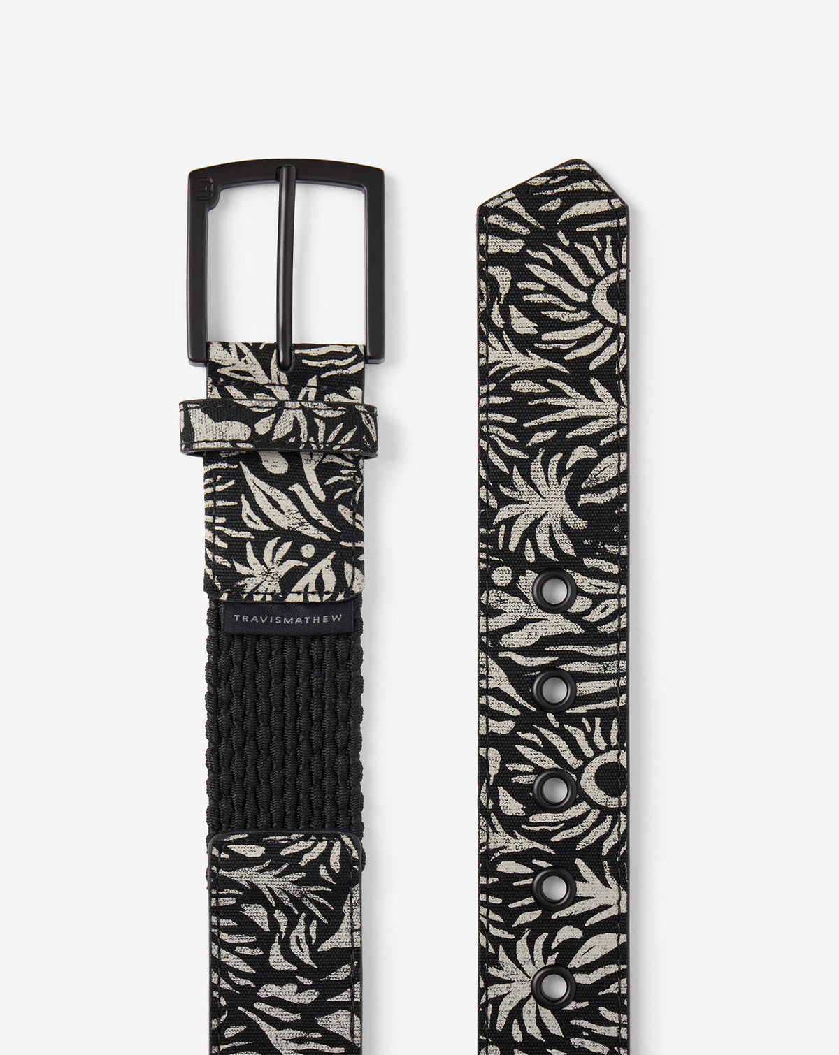 Night Stroll Hybrid Stretch Belt Black | Travis Mathew Best Price