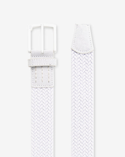 Staggerwing 2.0 Stretch Woven Belt Micro Chip/White | Travis Mathew Best Seller