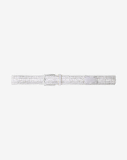 Popsicle 2.0 Stretch Woven Belt White/Micro Chip | Travis Mathew Trusted