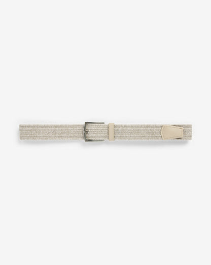 Popsicle Stretch Woven Leather Belt Oxford Tan | Travis Mathew Hot Sale