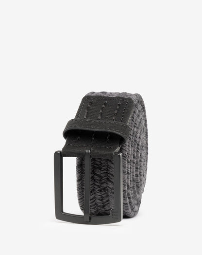 Pueblo 2.0 Stretch Woven Belt Heather Grey Pinstripe | Travis Mathew Essential